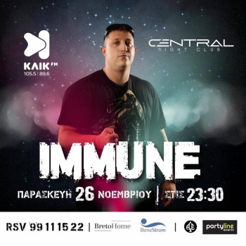 IMMUNE AT CENTRAL NIGHT CLUB